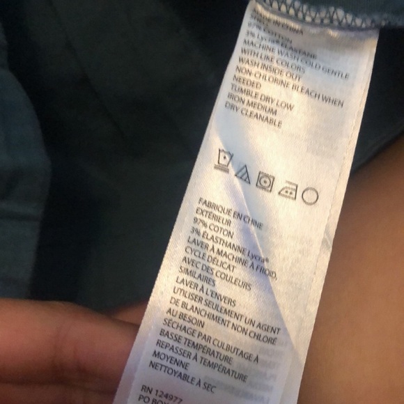 Prana Mayve Cotton Utility Full Zip Jacket Indigo Blue  M​​ - Picture 5 of 9